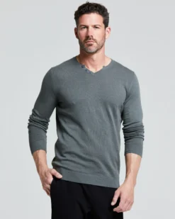 MAGLIA NICOLA SCOLLO A V MANICA LUNGA