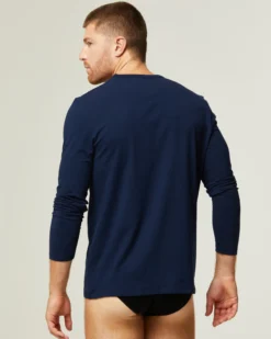 Maglia uomo manica lunga caldo cotone