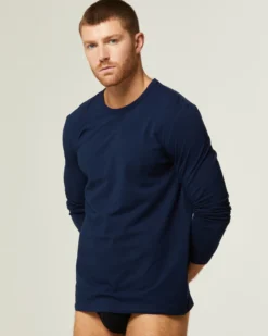 Maglia uomo manica lunga caldo cotone