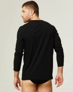 Maglia uomo manica lunga caldo cotone