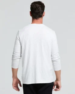 MAGLIA UOMO MANICA LUNGA COTONE FIAMMATO