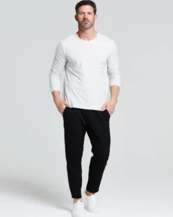 MAGLIA UOMO MANICA LUNGA COTONE FIAMMATO