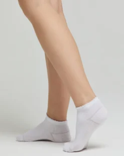 Minicalza cotone Diva con cappette e righe