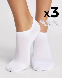 Minicalza cotone x3 donna