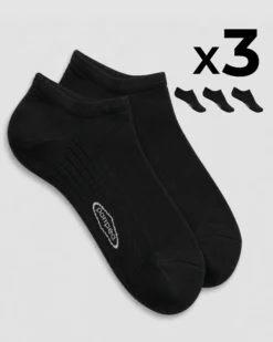 Minicalza cotone x3 donna
