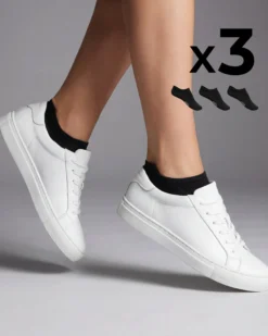 Minicalza cotone x3 donna