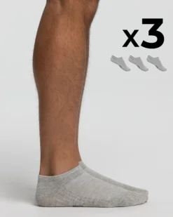 Minicalza cotone x3 uomo