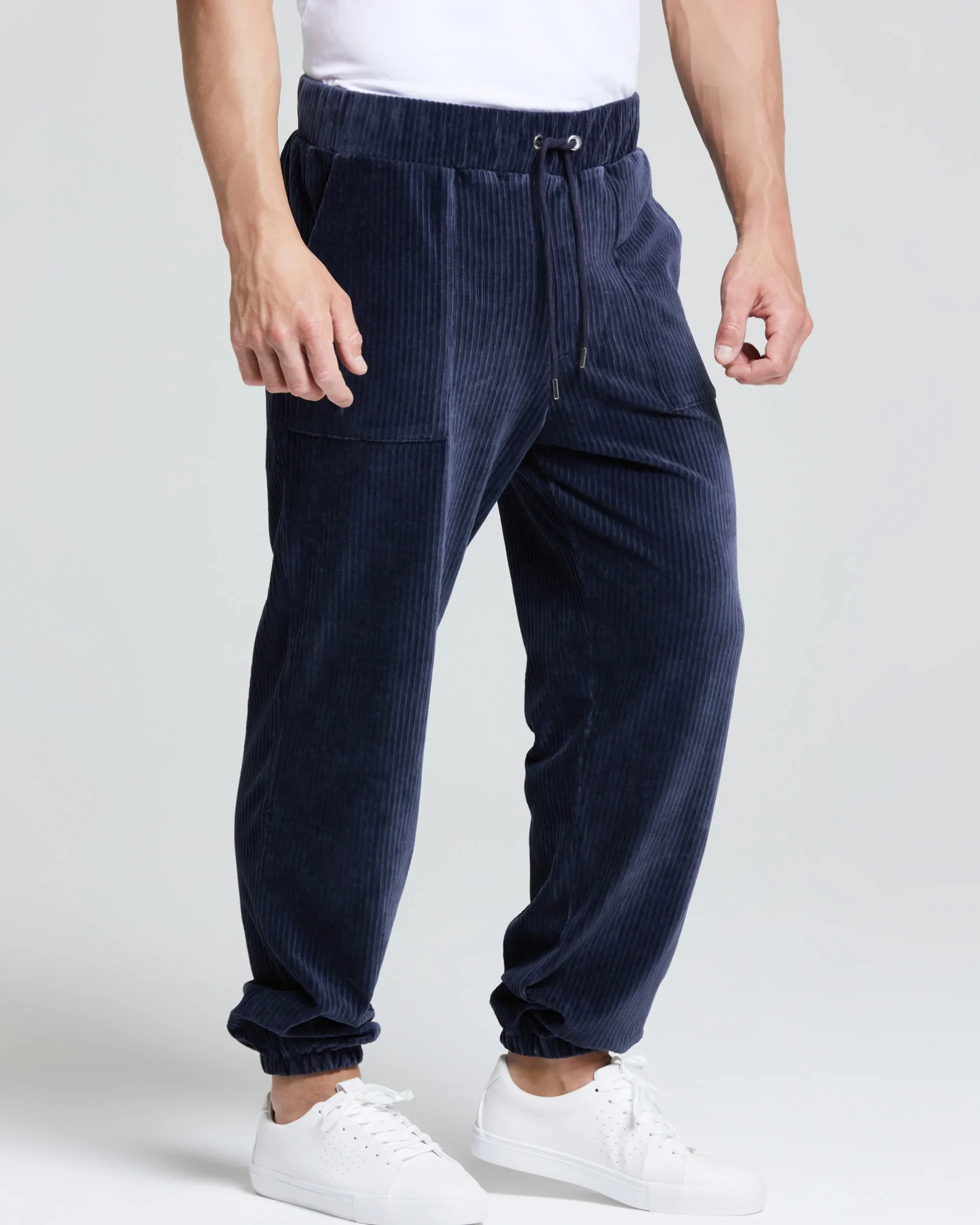 PANTALONE CARGO VELLUTO COSTE UOMO