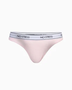 Perizoma no stress cotone con cinturino logato elasticizzato