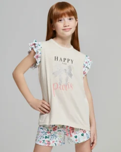 Pigiama corto cotone Holly