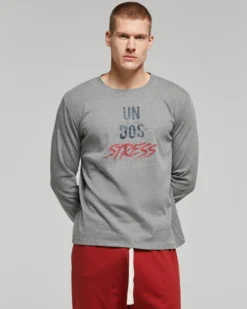 Pigiama lungo cotone interlock Anzio