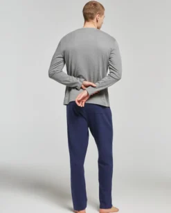 Pigiama lungo cotone interlock Aldo