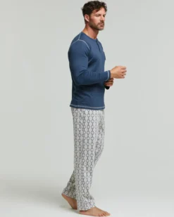 Pigiama lungo cotone interlock Barbera