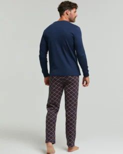 Pigiama lungo cotone interlock Tocai