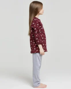 Pigiama lungo cotone interlock Elodie