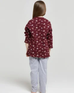 Pigiama lungo cotone interlock Elodie