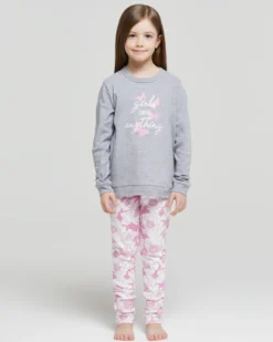 Pigiama lungo cotone interlock Bella