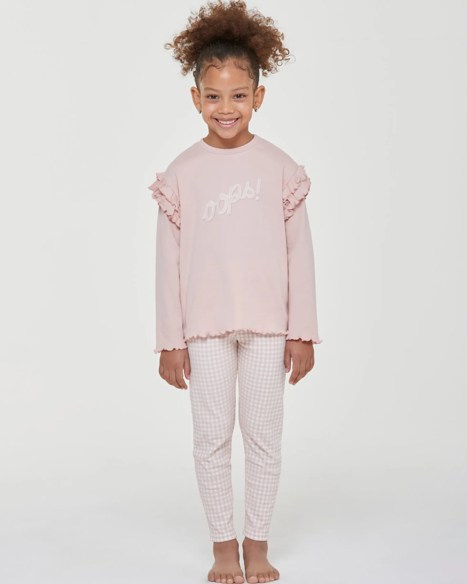 Pigiama lungo cotone interlock Aura