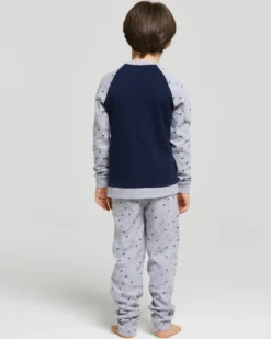 Pigiama lungo cotone interlock Elia