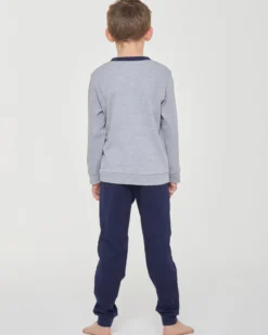 Pigiama lungo cotone interlock Willy