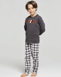 Pigiama lungo cotone interlock Elvio