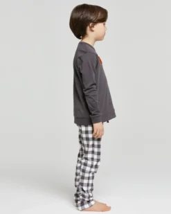 Pigiama lungo cotone interlock Elvio