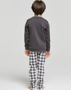 Pigiama lungo cotone interlock Elvio