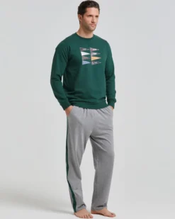 Pigiama lungo cotone York