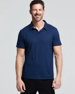 POLO UOMO COTONE FIAMMATO