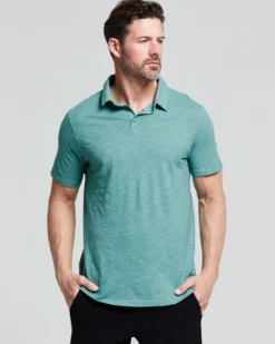 POLO UOMO COTONE FIAMMATO