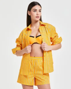Pompea x Silvian Heach camicia over