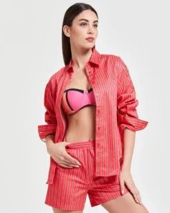 Pompea x Silvian Heach camicia over