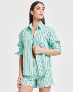 Pompea x Silvian Heach camicia over