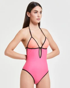 Pompea x Silvian Heach costume intero con coppe rimovibili