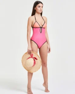Pompea x Silvian Heach costume intero con coppe rimovibili