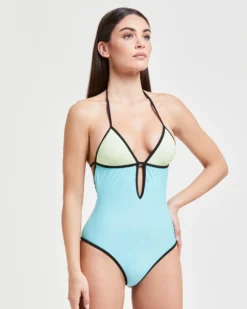 Pompea x Silvian Heach costume intero con coppe rimovibili