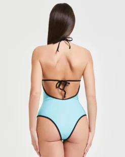 Pompea x Silvian Heach costume intero con coppe rimovibili