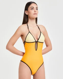 Pompea x Silvian Heach costume intero con coppe rimovibili