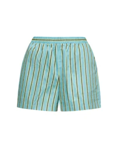 Pompea x Silvian Heach shorts con fantasia rigata