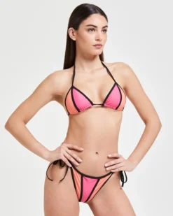 Pompea x Silvian Heach slip con lacci laterali