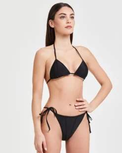 Pompea x Silvian Heach slip con lacci laterali