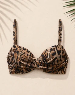 Reggiseno fascia Leopard