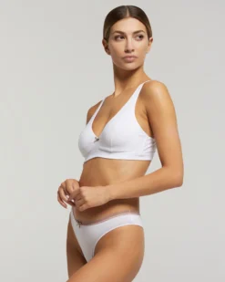 Reggiseno ferretto cotone con fiocco