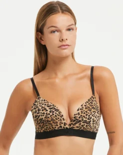 Reggiseno no stress con stampa animalier