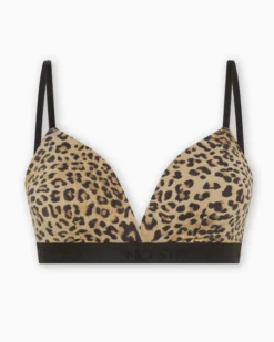 Reggiseno no stress con stampa animalier