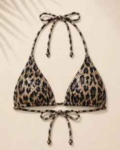Reggiseno triangolo Leopard