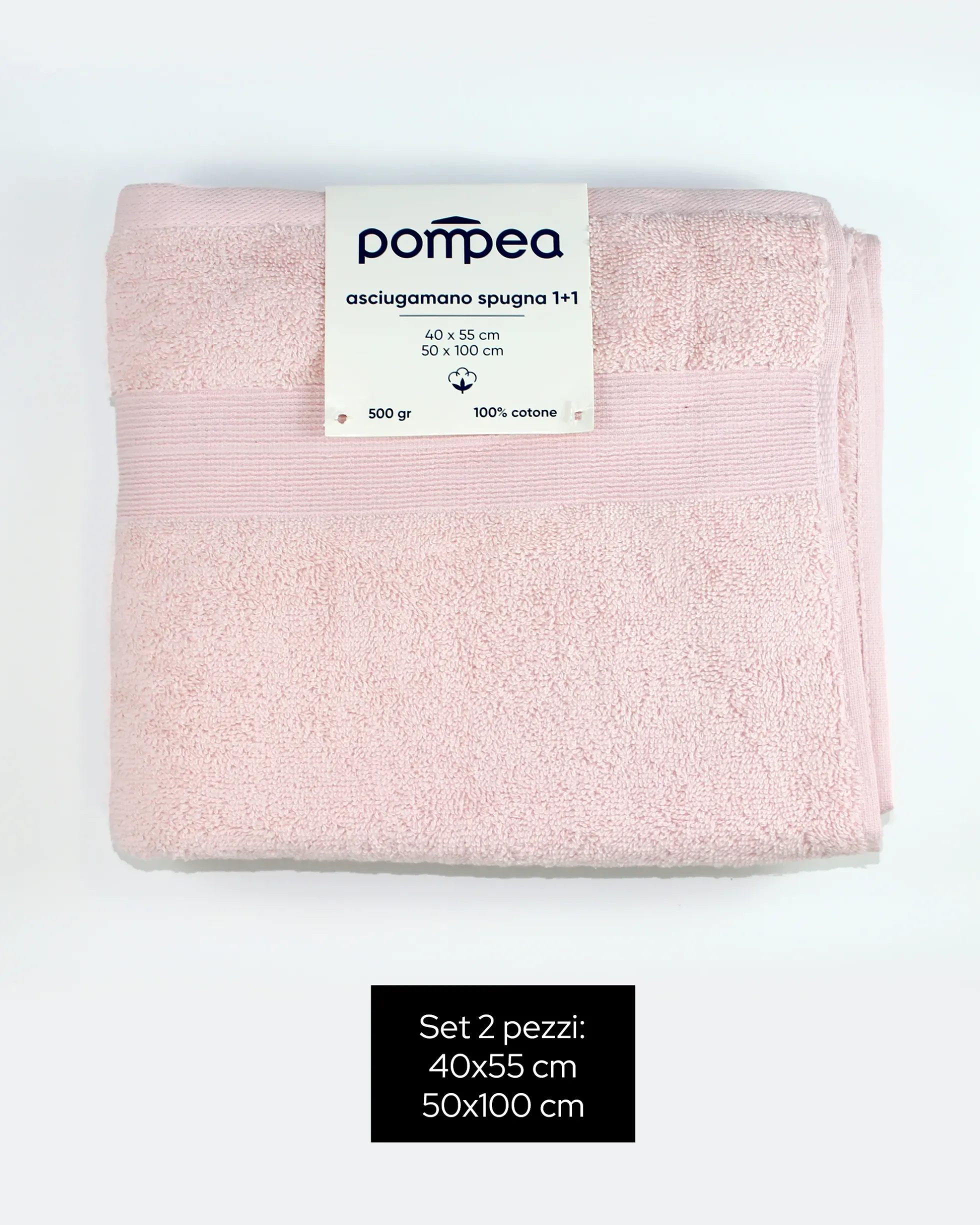 Set Spugna Viso + Ospite