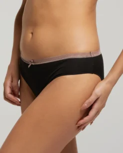 Slip cotone donna con fiocco