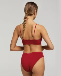 Slip seamless donna con tassello immagliato