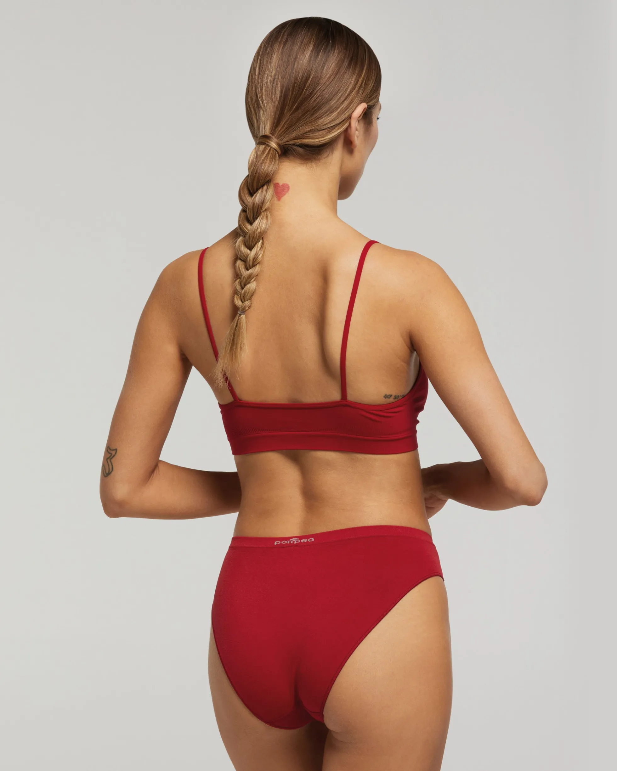 Slip seamless donna con tassello immagliato